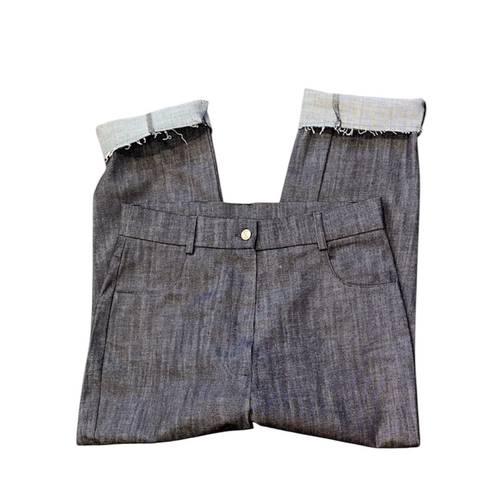 LOCKERROOM Denim jeans size large raw hem MSRP $249